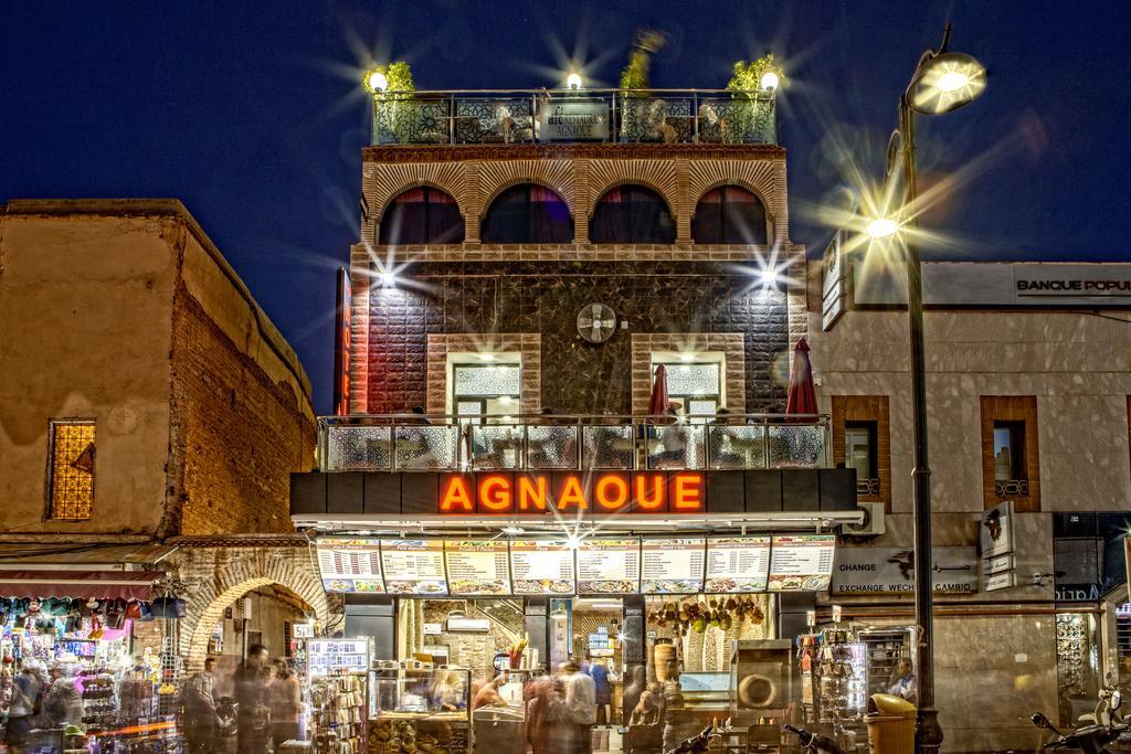 Hotel Agnaoue Marraquexe Exterior foto